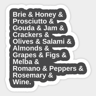 More Charcuterie Sticker